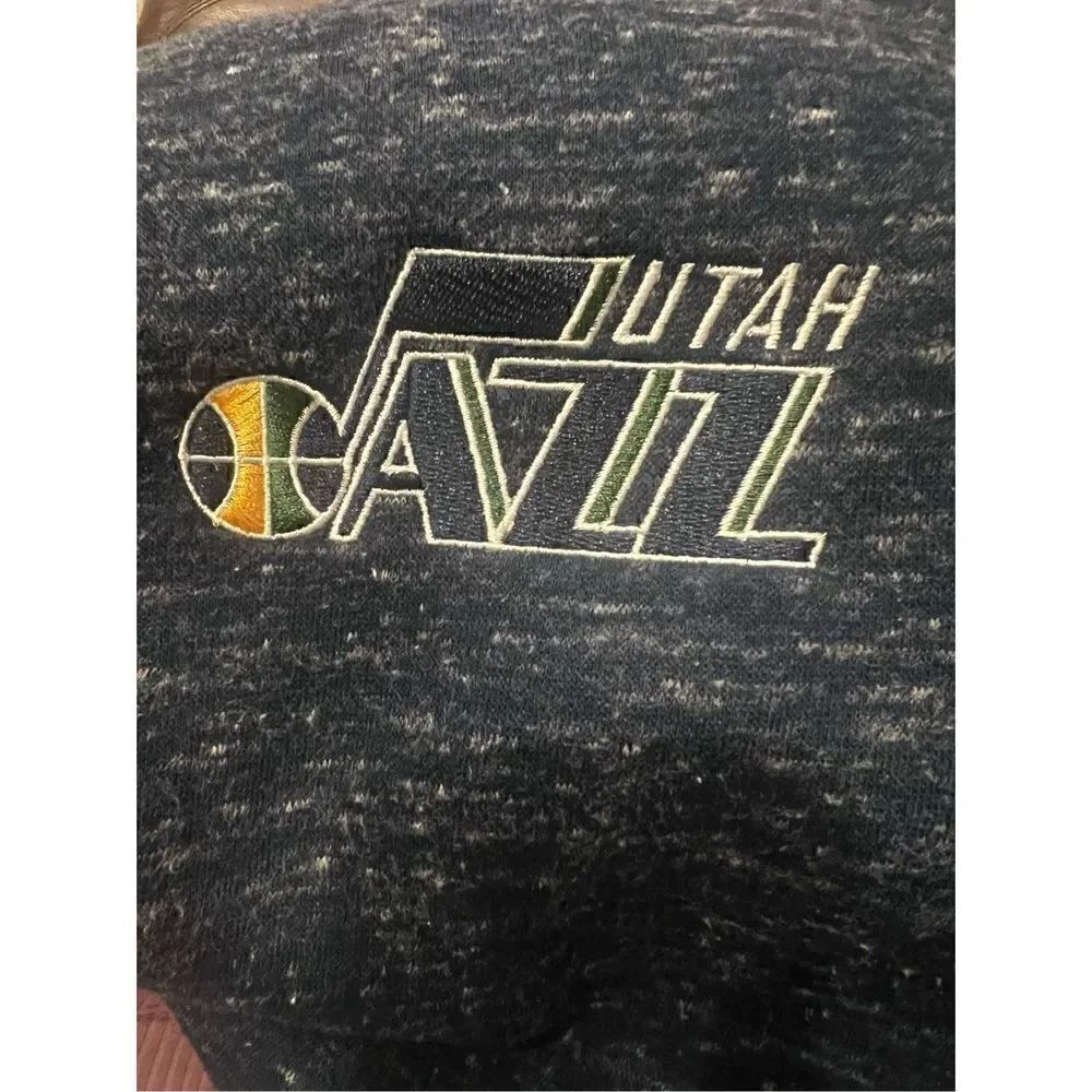 Men's G-III Sports by Carl Banks Heathered Navy Utah Jazz Turning Sherpa Lined F